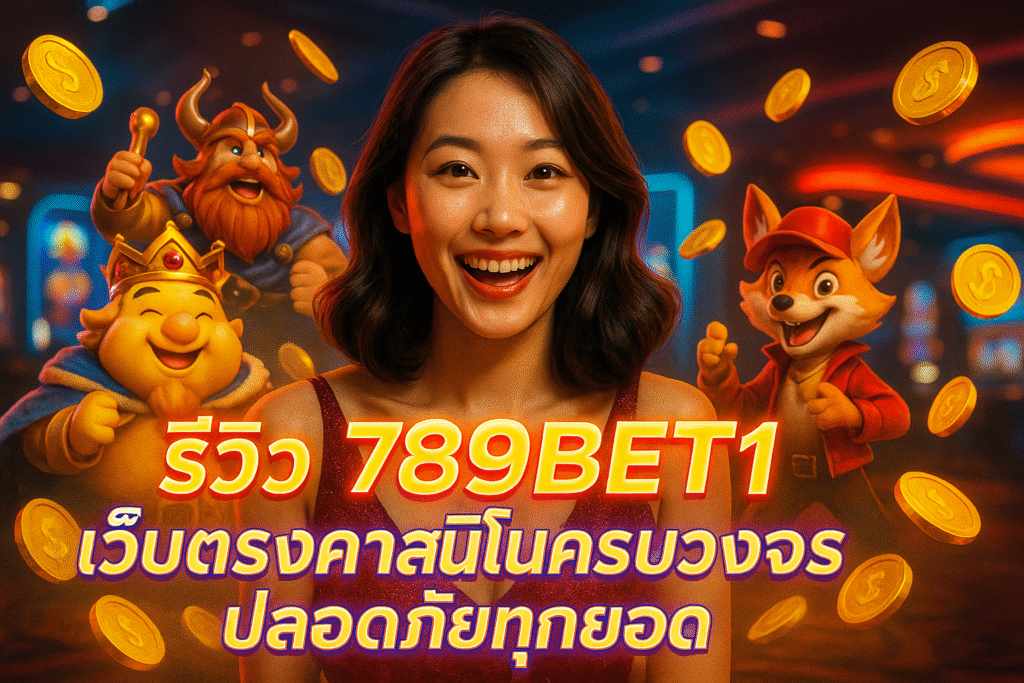 รีวิว 789BET1 เว็บตรงคาสิโนครบวงจร ปลอดภัยทุกยอด