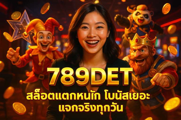 789DET สล็อตแตกหนัก โบนัสเยอะ แจกจริงทุกวัน