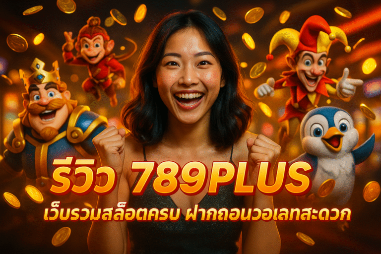 รีวิว 789PLUS เว็บรวมสล็อตครบ ฝากถอนวอเลทสะดวก